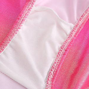 Maillot de Gimnasia Brillante sin Mangas para Niñas, Ropa de Baile de Spandex, Traje de Entrenamiento de Ballet, Body Brillante para Actuaciones de Danza - Product Image 4