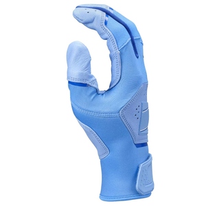 Multicolor Floral Batting Gloves With Breathable Mesh <b>Hook</b> And Loop Closure Unisex Adult Training Gloves - Product Image 2