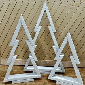 Decoraciones Navideñas de Madera, Mini Árboles de Pino para Interiores, Hechos a Mano, Estilo Moderno - Product Image 4