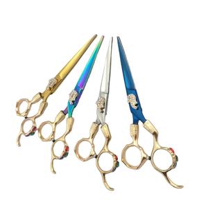 Ciseaux de coiffeur, ciseaux de coupe de cheveux prix raisonnable Ciseaux de coiffure de salon Ciseaux de coiffeur à dents plates régulières - Product Image 4