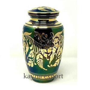 Urna cúbica de latón de calidad de remium para mantenimiento de cenizas humanas, al por mayor, precio barato - Product Image 5