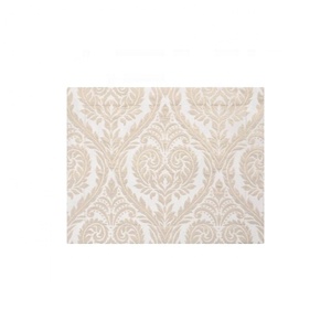 Isolation thermique antidérapant rouge beige brodé double motif floral tapis de table luxueux bol caboteur napperon de table décorations - Product Image 5