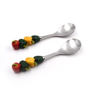 Cuchillería de resina: cuchara de servir, tenedor de cena, cuchillo de mesa, cuchara de cocina, tenedor de comedor, juego de cubiertos de resina, decoración para el hogar. - Product Image 1