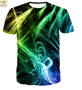 Camiseta Blanca para Sublimación, Manga Corta, Cuello Redondo, Tela de Poliéster Ligera, para Hombre, Color Duradero, Lavable, Estilo Vintage Vibrante, Corte Ajustado - Product Image 5