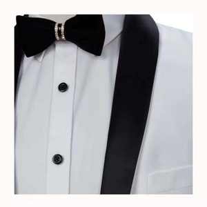 Trajes formales de negocios para hombre, hechos a medida, de alta calidad, de algodón, corte ajustado, de moda, para fiestas y oficina. - Product Image 2