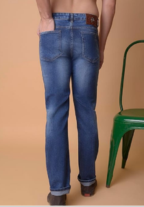 Nouveautés : Jeans slim pour hommes, denim de marque de haute qualité, style décontracté droit, taille mi-haute, grandes tailles, avec poches, très demandés - Product Image 3