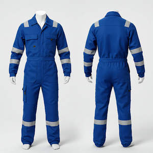Uniforme de Trabajo de Seguridad Industrial de Alta Visibilidad BETTERGLOWAPPARELMFG Personalizado, Conjunto Unisex de Algodón Transpirable con Certificación CE - Product Image 1