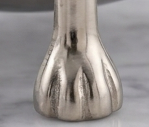 Passoire en acier inoxydable de qualité supérieure avec finition martelée et trois pieds, passoire métallique durable pour la cuisine - Product Image 2