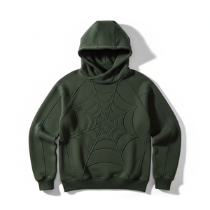 Sudadera con capucha lisa al por mayor, con etiqueta personalizada, para hombre, de forro polar grueso, tipo jersey, 555555, chándal, sudadera gráfica unisex - Product Image 2