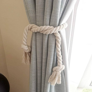 Rope Curtain Ticback Home Decorative Pieces Tie for Heavy Duty Curtains Drapes 2 Pieces Hot Sale - Product Image 6