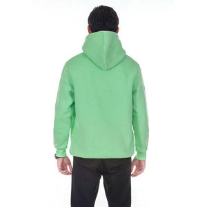 Sweat-shirt à capuche vert menthe pour homme, coupe classique, en molleton de coton, décontracté, avec poche kangourou 2026 - Product Image 5