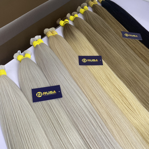 Cabello humano virgen vietnamita a granel, cabello virgen súper doblemente tramado, proveedor mayorista de cabello virgen con longitud de 10 a 34 pulgadas - Product Image 2