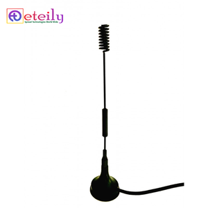 Antenne magnétique à ressort ETEILY ET-4338M-1L3-SMS-S26 433 MHz 8 dBi avec câble RG174 (L-3 m) + connecteur mâle SMA - Product Image 1