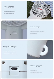 Ventilateur portable extérieur sans pales Gongtian F99 Storm avec moteur sans balais, commande par bouton et batterie rechargeable - Product Image 5