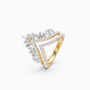 Bague de fiançailles unisexe en diamant blanc jaune certifié IGI, taille brillant, cultivé en laboratoire, couleur E, plaqué or rose classique - Product Image 4