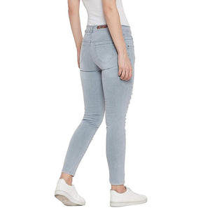 2026 Latest Design Your Own Lightweight <b>Jeans</b> Pant for Women Hot Sale Slim Fit Denim Made Women <b>Jeans</b> Pant OEM Serviced - Product Image 4