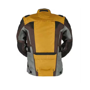Veste de moto en Cordura pour homme, dernière mode, professionnelle, coupe-vent, personnalisable avec logo, pour la course et la conduite. - Product Image 3