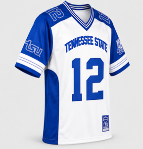 Camiseta de Fútbol Personalizada Vintage para Graduados de Universidad - 100% Poliéster, Manga Corta, Estampado Frontal, para Hombre Adulto - Product Image 3
