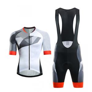 Conjuntos de Uniformes de Ciclismo Personalizados con Estampado Sublimado, Ecológicos, Elásticos en Cuatro Direcciones, Transpirables, Reversibles, para Adultos, Tallas Grandes - Product Image 5