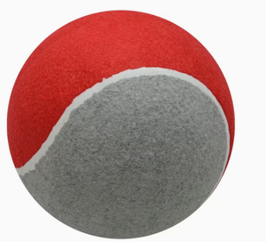 Balle de tennis personnalisée ABCA violette, jouet de divertissement portable - Product Image 3