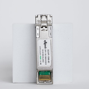 โมดูลรับส่งสัญญาณแสง GOXP 1596 80 10G SFP+ 1550nm 80KM ไฟเบอร์โหมดเดี่ยว DDM หัวต่อ LC สำหรับเครือข่ายโทรคมนาคม - Product Image 1