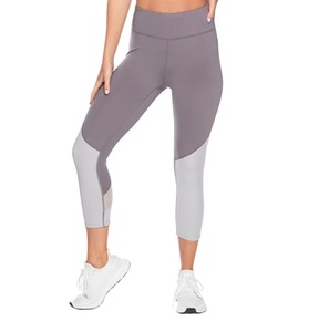 Printed Hot Selling Wholesale Seamless Breathable Spandex/<b>Nylon</b> High Thick Quick Dry Workout <b>Tight</b> Fitness Gym Running Sports - Product Image 5