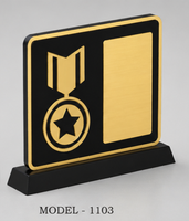 Plaque de médaille plaquée or avec motif étoile gravé au laser pour les récompenses sportives et de jeu