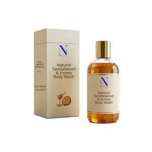 Gel Douche Hydratant aux Herbes au Bois de Santal Naturel et au Miel pour une Peau Douce et Nourrie – Marque Privée OEM - Product Image 1