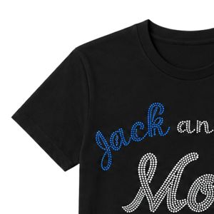เสื้อยืดคอกลมแขนสั้นสีดำ เสื้อลำลองสำหรับผู้หญิง สตรีทแวร์ ไลฟ์สไตล์ เสื้อผ้าสวมใส่สบาย สไตล์การใช้งานในชีวิตประจำวัน - Product Image 5