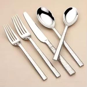 Contemporary Dining <b>Flatware</b> Set Stainless Steel Cutlery Set Built for Clean Look and Premium Comfort - Product Image 4