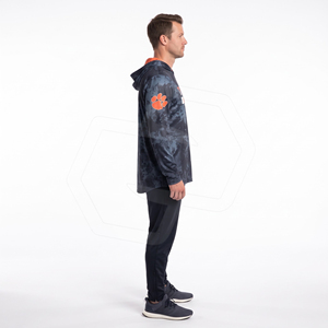 Sudadera con Capucha de Béisbol para Hombre al por Mayor, Personalizada por Sublimación, de Manga Larga, Forro Polar, Ajuste Regular, Poliéster y Algodón, Ropa Deportiva de Invierno - Product Image 3