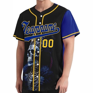 Maillot de baseball sublimé avec une coupe athlétique moderne et un matériau léger pour les joueurs actifs - Product Image 1