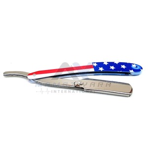 Professional Folding Stainless Steel Barber <b>Razor</b> Swing Lock Single Edge Blade Stylish Handle <b>Mens</b> Straight Edge Shavette - Product Image 1