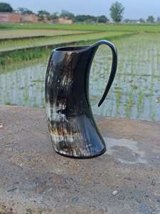 Mug à thé classique en pierre fait main, forme naturelle, poli, écologique, idéal pour la maison et les entreprises - Product Image 1