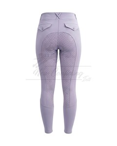 Leggings d'équitation pour femmes avec logo personnalisé, silicone intégral sur le siège, pantalon d'équitation - Product Image 3