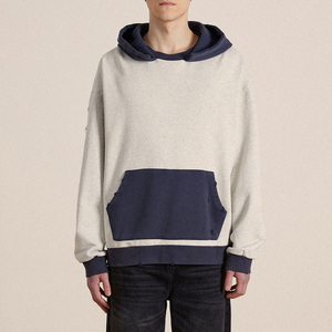 Nueva Llegada, Sudadera con Capucha para Hombre, Transpirable, de Color Sólido, Lavada al Ácido, de Primera Calidad, Informal - Product Image 5