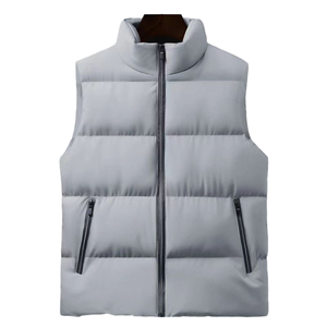 Mens Puffer Vest Modern Lightweight Bodywarmer Windproof Design Custom Logo Private Label OEM Wholesale Manufacturer USA - Product Image 6