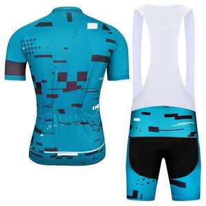 Vêtements de cyclisme personnalisés OEM, respirants, à séchage rapide, en spandex/coton, ensemble maillot et short de vélo, nom d'équipe personnalisé, unisexe, bonne vente - Product Image 2