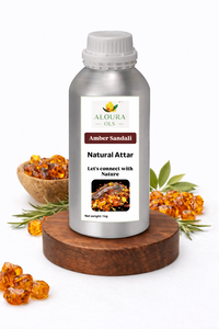 ALOURA OILS Amber Sandal Essence-Aromatherapy & Religious Use - Product Image 5