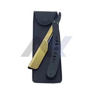 Nueva Navaja de Afeitar Profesional para Barberos, la Más Vendida, para Hombres, con Estuche de Cuero, MOQ Bajo, Personalización de Color, Logotipo de Marca, Etiqueta Privada - Product Image 3
