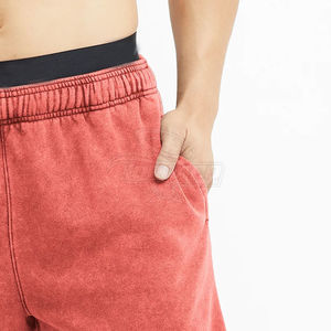 Pantalones Cortos Deportivos de Lujo Retro para Hombre, Estilo Urbano, Tejido de Algodón 100% Ecológico de Alto Gramaje, Venta Caliente - Product Image 2