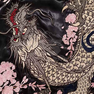 Chaqueta Sukajan de Moda Urbana Premium, Bordado Elegante, Tela Suave, Ajuste Cómodo para un Estilo Moderno - Product Image 6