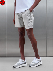 Pantalones Cortos Deportivos de Secado Rápido para Hombre, de Spandex y Poliéster, para Correr, con Bolsillos Laterales, Elásticos en Cuatro Direcciones, Cortavientos - Product Image 4