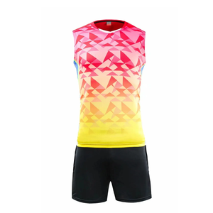 Uniformes de Voleibol 7V7 Unisex de Secado Rápido, Alta Calidad, al por Mayor, Impresos, Transpirables, Talla Personalizada, 100% Poliéster, Logotipo Personalizado - Product Image 3