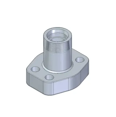 Высококачественные итальянские резьбовые Прямые разъемы из нержавеющей стали Inox для масляных гидравлических систем на экспорт