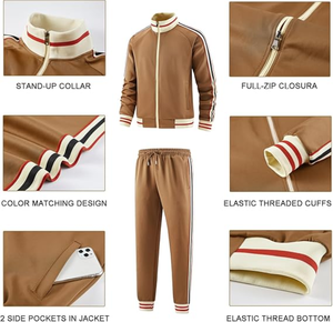 Latest Design Men Tracksuit Best Selling Men Tracksuit Light <b>Weight</b> Street Wear Men Tracksuit For Online Sale - Product Image 4