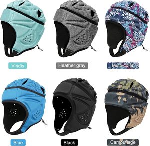 Casque de protection respirant de couleur unie pour jeunes, idéal pour le football et le rugby, grande taille, pour les sports d'été - Product Image 3