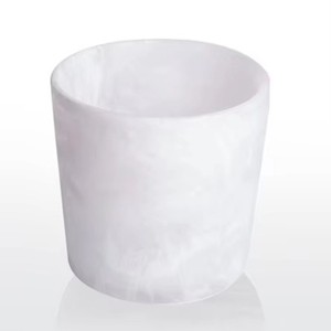 Seau à glace en résine turquoise, refroidisseur de bouteilles de vin et de champagne, écologique, fait main, bac à boissons pour fêtes - Product Image 3