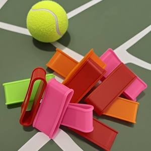 Tennis <b>Racket</b> Pickleball Paddle Grip Tape Small Band Ring Sweat-Absorbing Silicone Tape for Sealing Accessories - Product Image 6