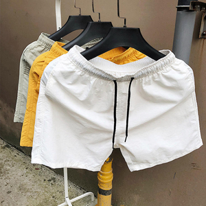 Shorts d'été pour hommes, extensibles, confortables, lavés, pour le sport, l'entraînement, décontractés, emballage personnalisé, shorts en tissu éponge unisexe pour hommes - Product Image 6